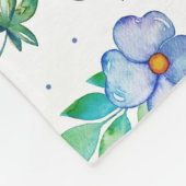 Couverture Polaire Rose bleu (Coin)