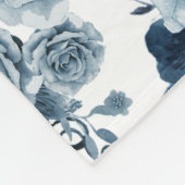 Couverture Polaire Rose bleu (Coin)