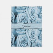 Couverture Polaire Rose bleu (Devant)