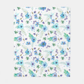 Couverture Polaire Rose bleue (Devant)