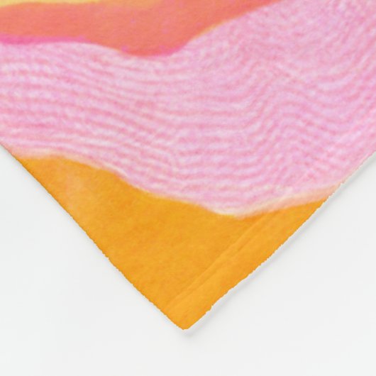 Couverture Polaire Rose de chou III (Coin)