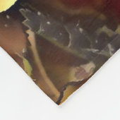 Couverture Polaire Rose de flamme (Coin)