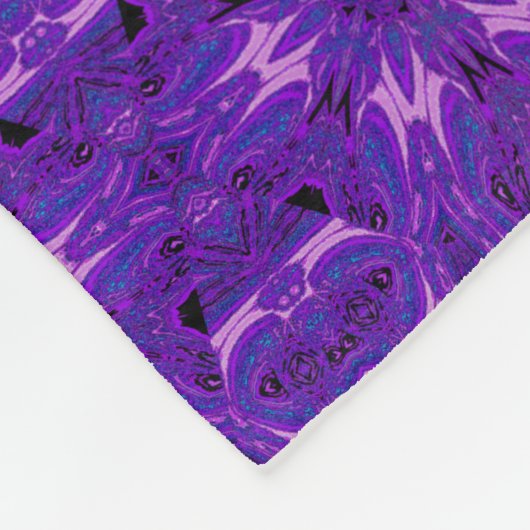 Couverture Polaire Rose de métamorphose 3 (Coin)