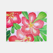 Couverture Polaire Rose du désert (Devant (Horizontal))