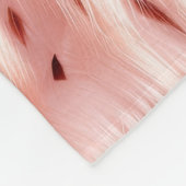 Couverture Polaire Rose Gold Girl fourrure animale (Coin)