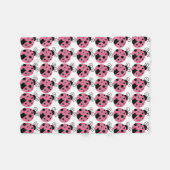 Couverture Polaire Rose Ladybug (Devant (Horizontal))