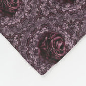 Couverture Polaire Rose Mandala (Coin)