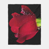 Couverture Polaire Rose Mariage rouge (Devant)
