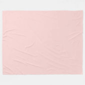 Couverture Polaire Rose pâle (Devant (Horizontal))