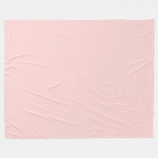 Couverture Polaire Rose pâle (Devant (Horizontal))