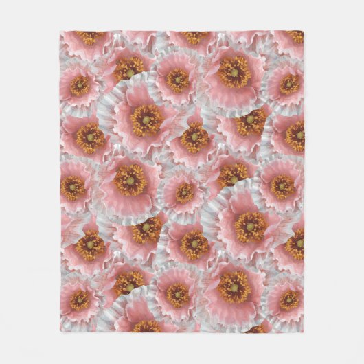 Couverture Polaire rose pop (Devant)