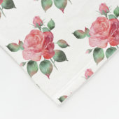 Couverture Polaire Rose précis (Coin)