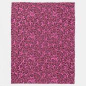 Couverture Polaire Rose rose (Devant)