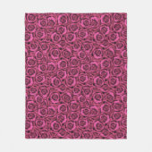 Couverture Polaire Rose rose (Devant)
