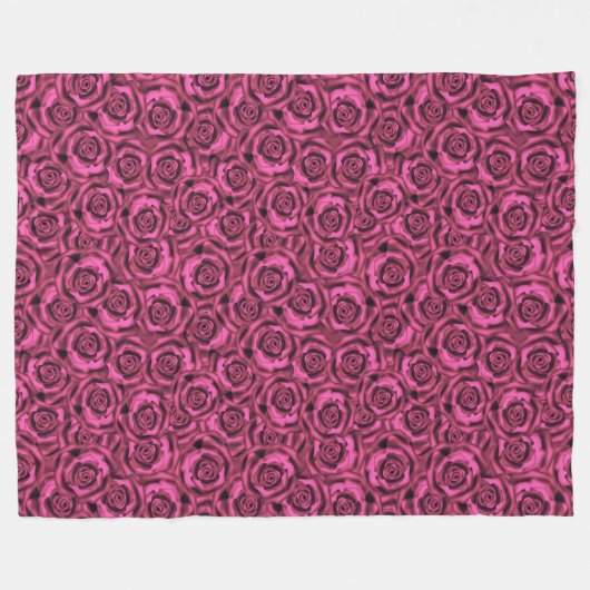 Couverture Polaire Rose rose (Devant (Horizontal))
