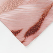 Couverture Polaire Rose rose blanc Zebra Animal (Coin)