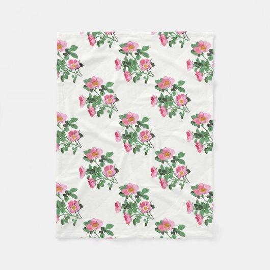 Couverture Polaire Rose rose chitzy (Devant)