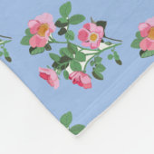 Couverture Polaire Rose rose chitzy (Coin)