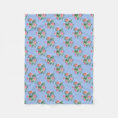 Couverture Polaire Rose rose chitzy (Devant)