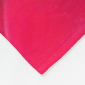 Couverture Polaire Rose rose romantique (Coin)