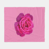 Couverture Polaire Rose rose simple rose (Devant (Horizontal))