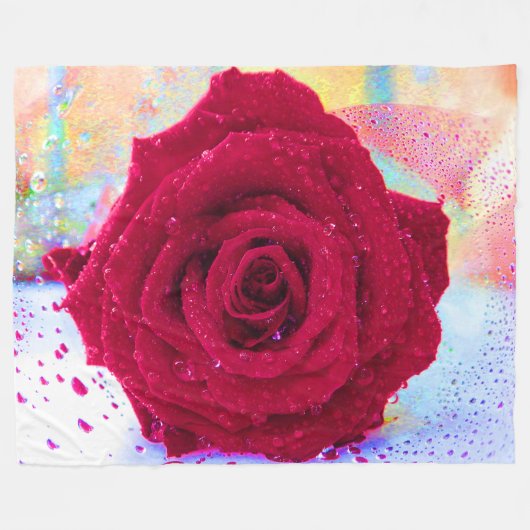 Couverture Polaire Rose WET (Devant (Horizontal))