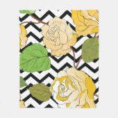 Couverture Polaire Roses 12 (Devant)