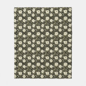 Couverture Polaire Roses blanches (Devant)