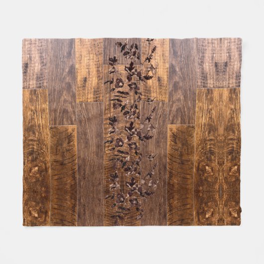 Couverture Polaire Roses de pays (Devant (Horizontal))