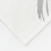 Couverture Polaire Roses existentiels (Coin)