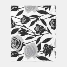 Roses noires minimalistes avec des tiges gris clai