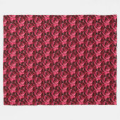 COUVERTURE POLAIRE ROSES PARFAITEMENT ROUGES (Devant (Horizontal))