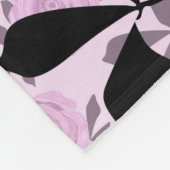 Couverture Polaire Roses roses (Coin)
