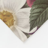 Couverture Polaire Roses vintages (Coin)