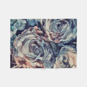 Couverture Polaire roses vintages, vintage (Devant (Horizontal))