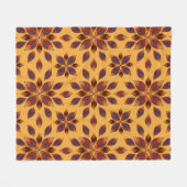 Couverture Polaire Rosette de automne (Devant (Horizontal))