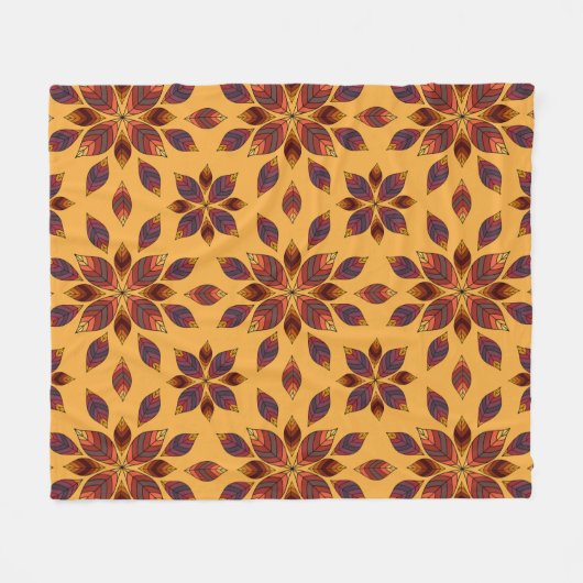 Couverture Polaire Rosette de automne (Devant (Horizontal))