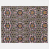 Couverture Polaire Rosette Dorée (Devant (Horizontal))