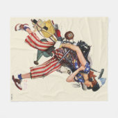 Couverture Polaire Rosie à la Secourt (Devant (Horizontal))