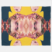 Couverture Polaire rosie la riveteuse (Devant (Horizontal))