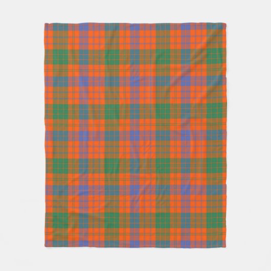 Couverture Polaire Ross Plaid antique (Devant)
