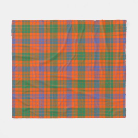 Couverture Polaire Ross Plaid antique (Devant (Horizontal))