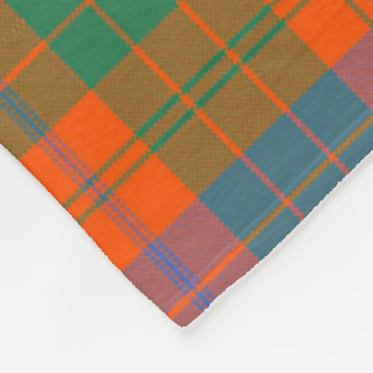 Couverture Polaire Ross Plaid antique (Coin)