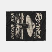 Couverture Polaire Roswell New Mexico 1947 Alien Abduction Ufo Crash (Devant (Horizontal))