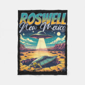 Couverture Polaire Roswell New Mexico 1947 Alien Abduction Ufo Crash  (Devant)