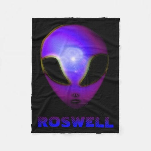 Couverture Polaire Roswell New Mexico Alien  (Devant)