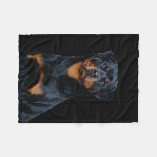 Couverture Polaire Rottweiler  (Devant (Horizontal))