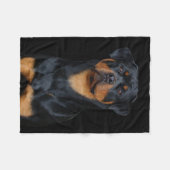 Couverture Polaire Rottweiler (Devant (Horizontal))