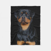 Couverture Polaire Rottweiler   (Devant)