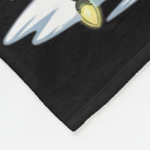 Couverture Polaire Rottweiler Chien Santa Chapeau Noël Arbre Lumière  (Coin)